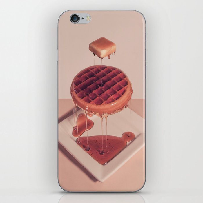 WAFFLE BUTTER AND SYRUP iPhone Skin