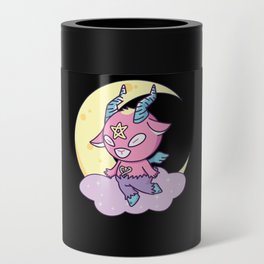 Kawaii Pastel Colors Gothic Cute Goth Goat Can Cooler