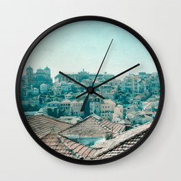 On the roof Wall Clock