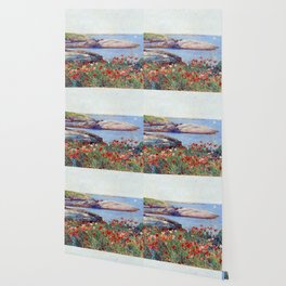Childe Hassam Poppies, Isles of Shoals Wallpaper