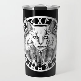 Viking Cat Travel Mug