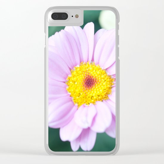 Soft Pink Marguerite Daisy Flower #1 #decor #art #society6 Clear iPhone Case