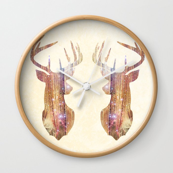 Oh Deer Wall Clock