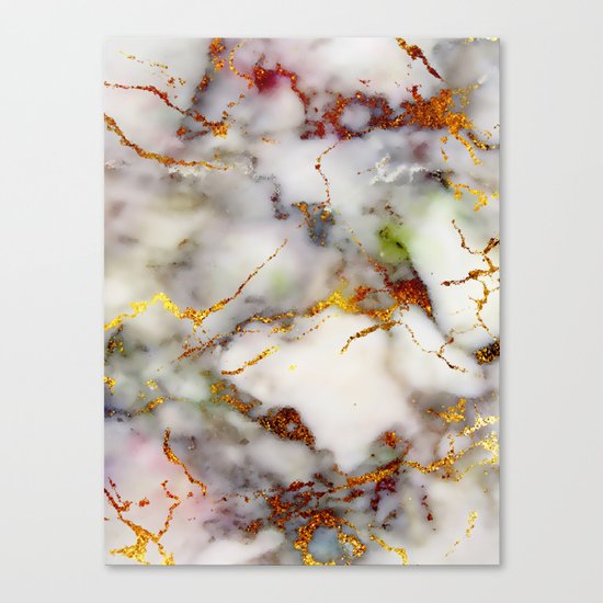 Marble Effect #5 Canvas Print