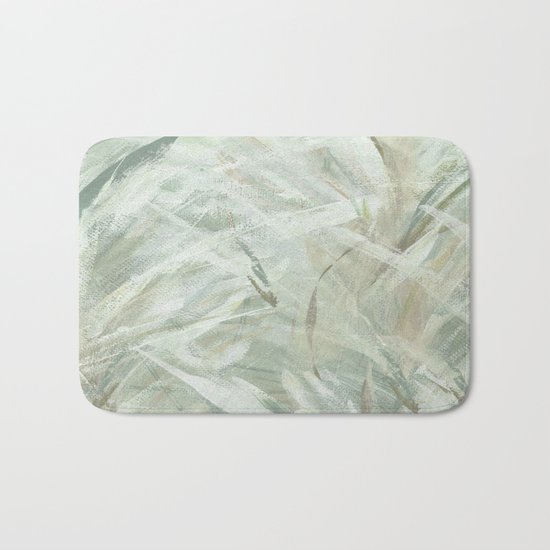 abstract brush-soothe the mood Bath Mat