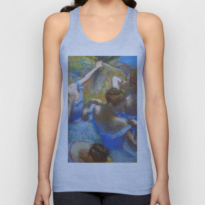 Edgar Degas "Dancers in blue" Tank Top