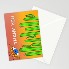 Hot cactus Stationery Cards