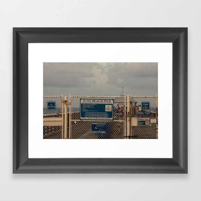 Juno Beach Framed Art Print
