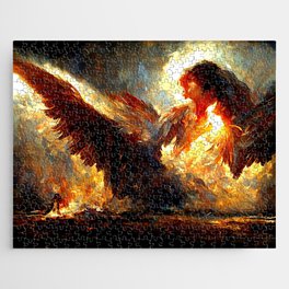 Angelic Fire Jigsaw Puzzle