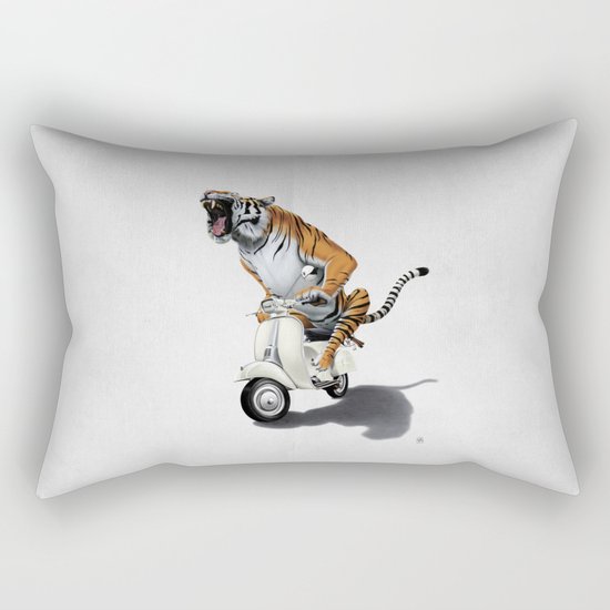 Rooooaaar! (Wordless) Rectangular Pillow