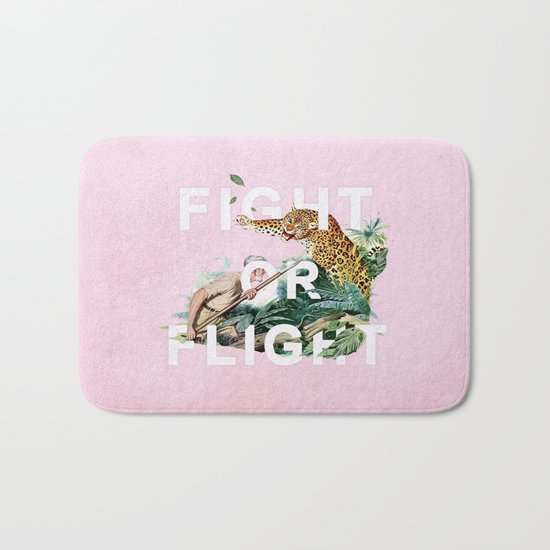 Fight or Flight Bath Mat