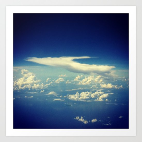 Cloud Art Print