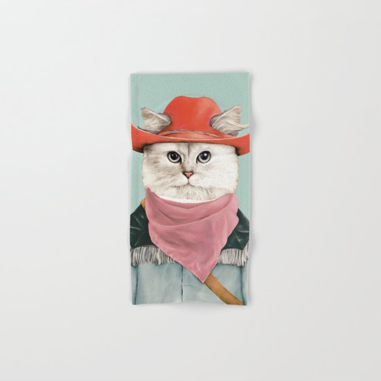 Rodeo Cat Hand & Bath Towel