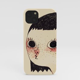 Red Girl iPhone Case