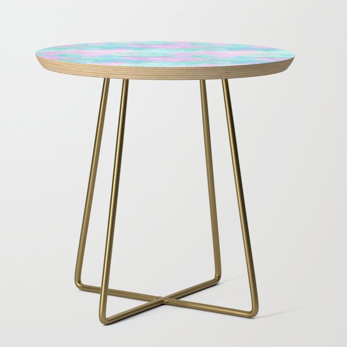 Iridescent Diamond Bling Sparkle Side Table