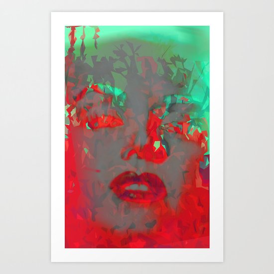 Mad About Monroe Art Print