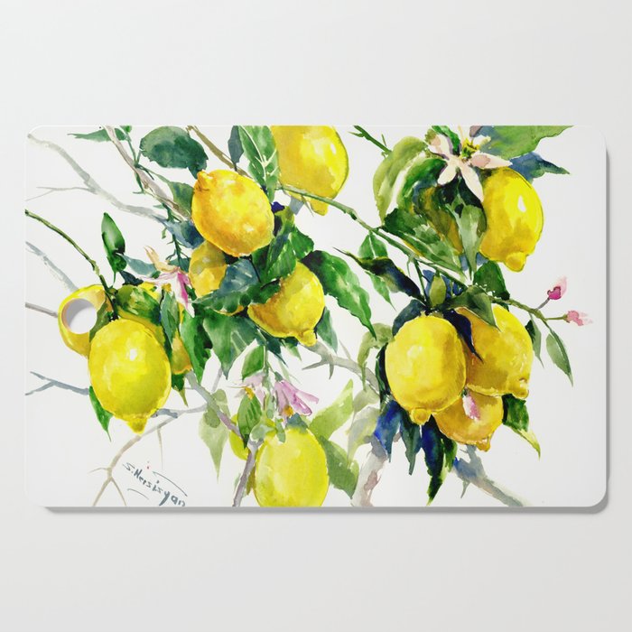 Lemon Tree Cutting Board