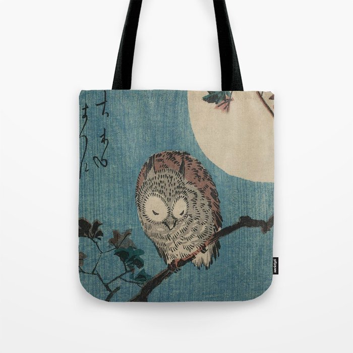 Vintage Japanese Owl Tote Bag