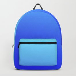 80 Blue Gradient 220506 Aura Ombre Valourine Digital Minimalist Art Backpack