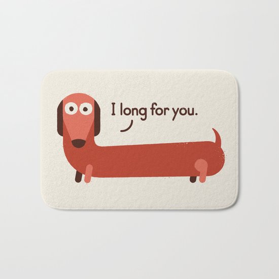 In the Wurst Way Bath Mat