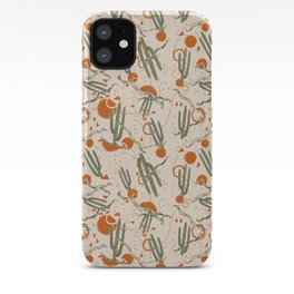Snakes and Saguaros iPhone Case