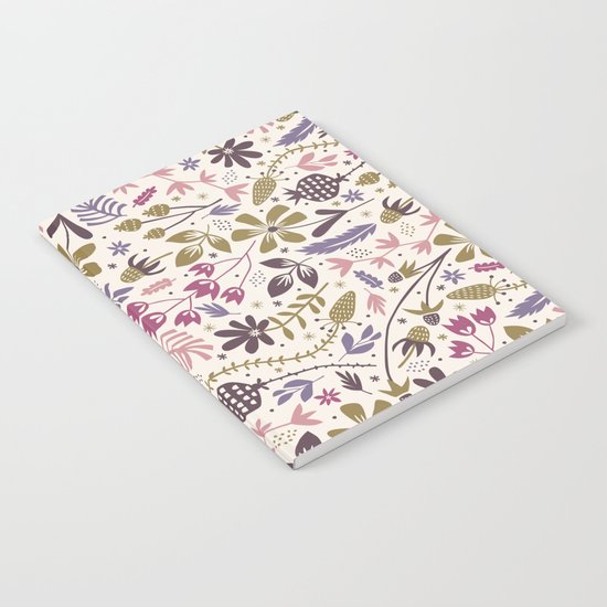 Vintage Blooms Notebook