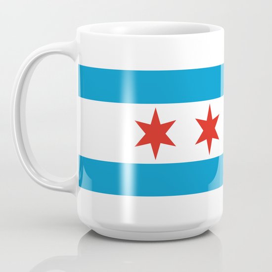 Chicago Flag Coffee Mug By Tony4urban Society6
