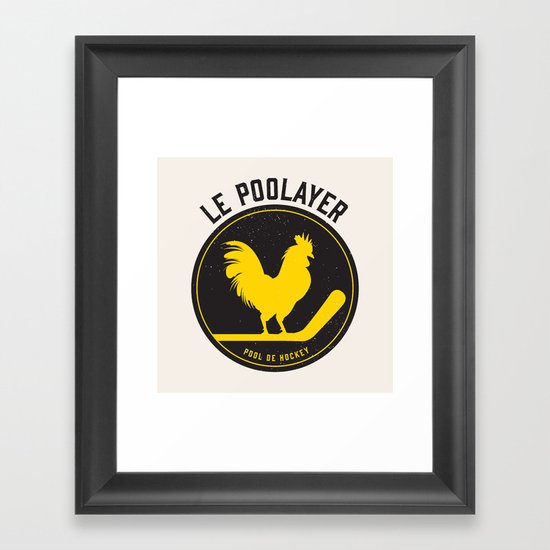 Le Poolayer Framed Art Print