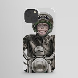 Motorized chimp iPhone Case