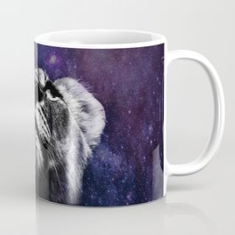 Galaxy Lion Coffee Mug
