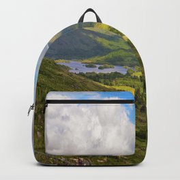 The Black Vally Backpack | Nature, Digital, Theblackvalley, Kerry, Green, Sky, Clouds, Land, Photo, Ireland 