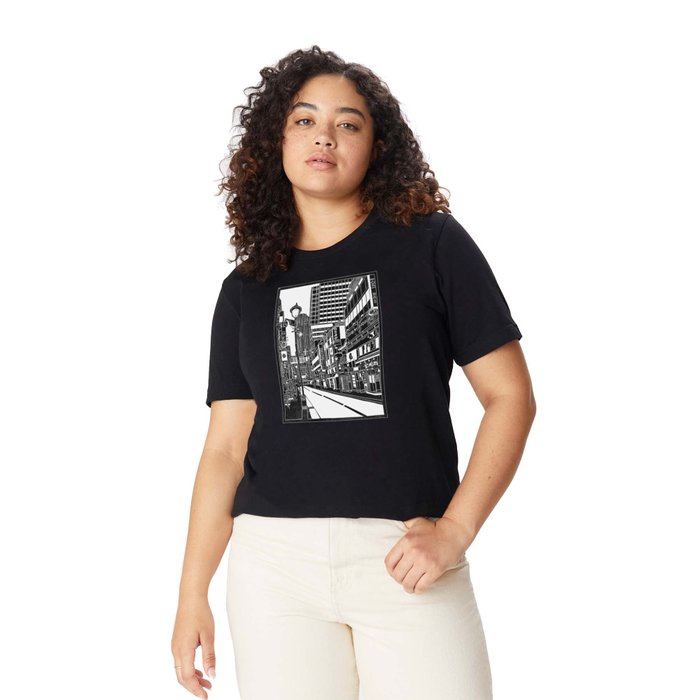 【COSYHARU】Joy Division Forest Printing Short Sleeve T COSYHARU】Joy Division Forest Printing Short Sleeve T