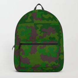 Camo Leaves Backpack | Above, Christmas, Undercover, Respect, Thankful, Flag, Old, Protect, Military, Forces 