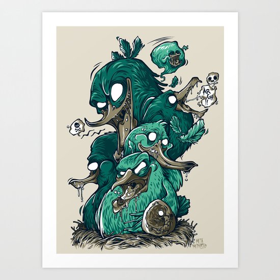 Birds of a Feather Art Print