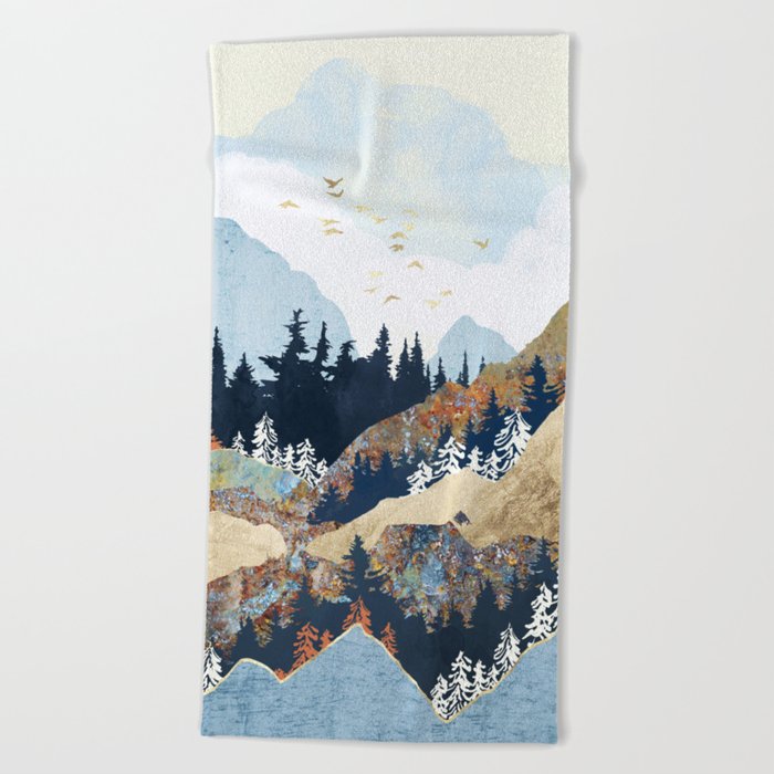 Spring Flight Beach Towel