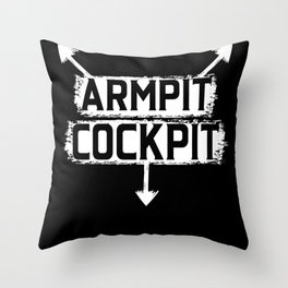Funny Romantic Gifts & More Adult Jokes Romance Erotic Funny Gift Throw Pillow Multicolor 16x16