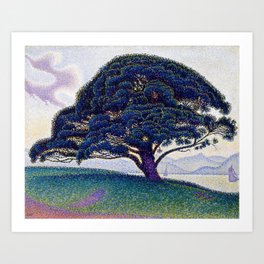 Paul Signac - The Bonaventure Pine Art Print