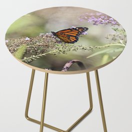 Monarch Butterfly Side Table