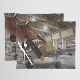 WW2 Fighter aircraft. Placemat