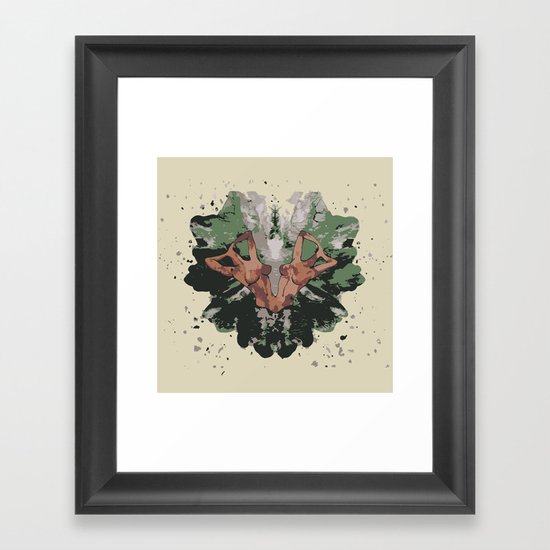CAMOUFLAGE Framed Art Print