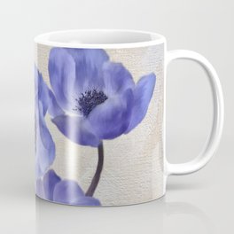 Pretty Periwinkle Poppies Coffee Mug