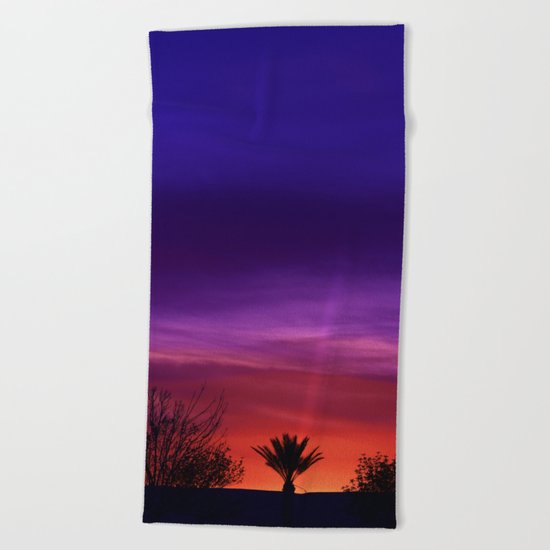 Desert SW Sunset Beach Towel