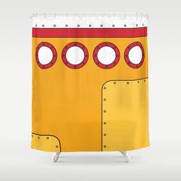 Yellow Submarine Shower Curtain