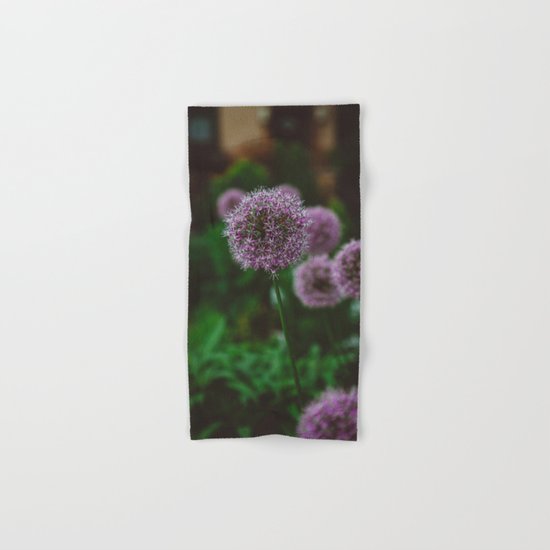 New York Alliums II Hand & Bath Towel