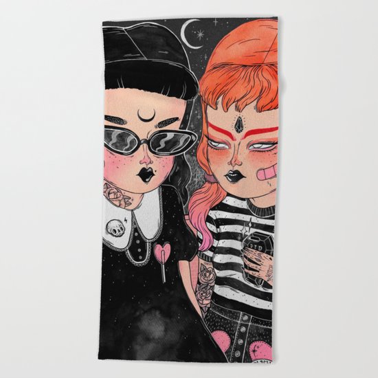 BEST ϟ WITCHES Beach Towel