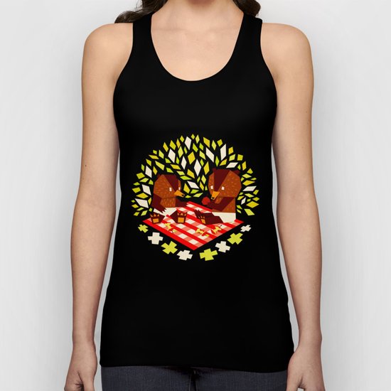 picknick bears Unisex Tank Top