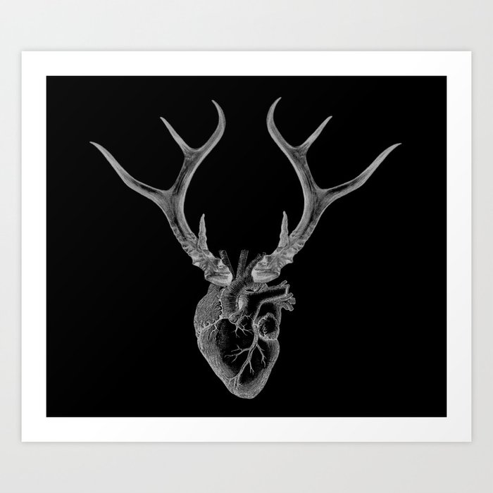 immortal heart Art Print