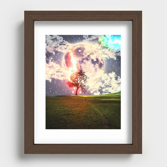 Look Who’s Back Recessed Framed Print