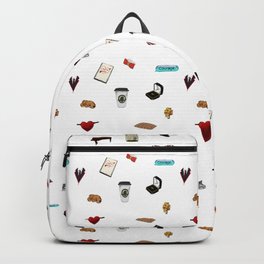 Pattern of Klaine things Backpack