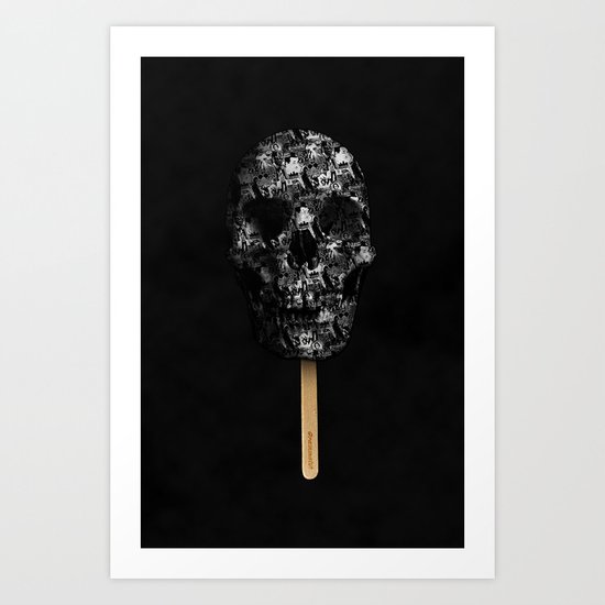 Skull Pop Art Print